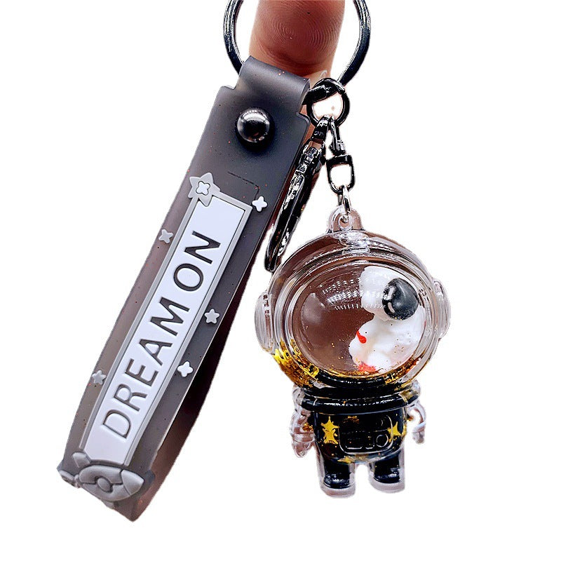 Wholesale Acrylic Oiled Spaceman Creative Keychain